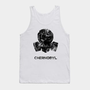 Chernobyl 1986 Disaster Radioactive legasov Gas Mask Shirt Tank Top